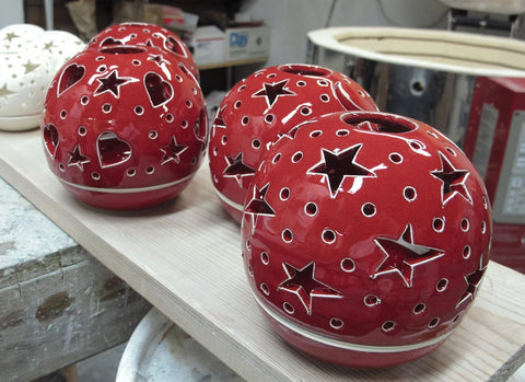 THE ORIGINAL Star Candileria™ Large in Bright Red