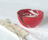 Red Yarn Bowl, Crochet Bowl, KNITTING Ceramic Yarn Organizer Red Yarn Bowl, Crochet Bowl, KNITTING Ceramic Yarn Organizer