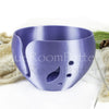 Large Yarn bowl leaf Big cake Knitting Bowl 3D printed eco friendly plastic Lavender blue Large Yarn bowl leaf Big cake Knitting Bowl 3D printed eco friendly plastic Lavender blue