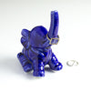 Elephant ring holder Lucky Elephant Cobalt Blue jewelry Ceramic Ring Holder Elephant ring holder Lucky Elephant Cobalt Blue jewelry Ceramic Ring Holder