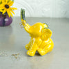Elephant ring holder Lucky Elephant Yellow jewelry Ceramic Ring Holder Elephant ring holder Lucky Elephant Yellow jewelry Ceramic Ring Holder