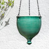 Large Emerald Green Hanging planter Large Emerald Green Hanging planter