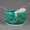 Emerald Green Yarn bowl, Knitting Bowl, Yarn holder by BlueRoomPottery Emerald Green Yarn bowl, Knitting Bowl, Yarn holder by BlueRoomPottery