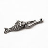 Greek Mykonos Fish and fishhook toggle clasp Greek Mykonos Fish and fishhook toggle clasp