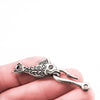 Greek Mykonos Fish and fishhook toggle clasp Greek Mykonos Fish and fishhook toggle clasp