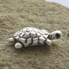 Cute Turtle Pendant, good luck fertility charm, Antique Silver Plated Mykonos beads Cute Turtle Pendant, good luck fertility charm, Antique Silver Plated Mykonos beads