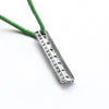 Silver Miniature Ruler Charm, Greek Pendant DIY Back to School Jewelry Craft Supplies