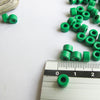 Mykonos Greek Ceramic Mini Tube Beads, 30 Xmas Green, 6X4mm Mykonos Greek Ceramic Mini Tube Beads, 30 Xmas Green, 6X4mm