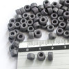 Mykonos Greek Ceramic 6X4mm Mini Tube Beads, 30 Gray Ash Grey Mykonos Greek Ceramic 6X4mm Mini Tube Beads, 30 Gray Ash Grey