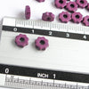 15 Mykonos Greek Ceramic Beads, Tiny Gear, Radiant Orchid Purple MB2 15 Mykonos Greek Ceramic Beads, Tiny Gear, Radiant Orchid Purple MB2