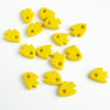 Mykonos Ceramic Fish, Greek Tiny Beads, Bright Yellow (10 pack) MB15 Mykonos Ceramic Fish, Greek Tiny Beads, Bright Yellow (10 pack) MB15