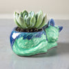 Kitty planter, succulent cactus handmade ceramic pottery planter Kitty planter, succulent cactus handmade ceramic pottery planter