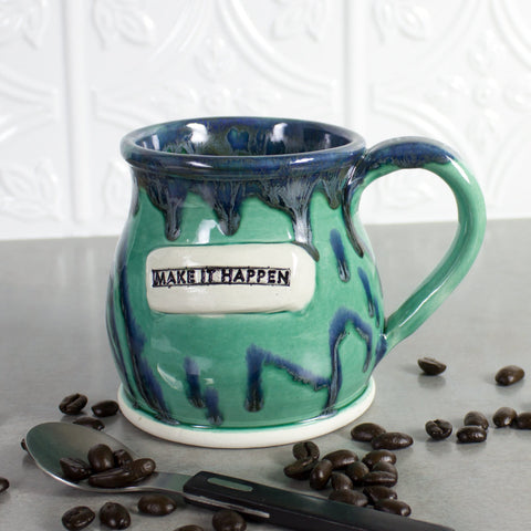 Mint Coffee mug - Make it Happen