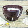 Yarn bowl, Knitting / Crochet Bowl, Eggplant purple, Ceramic Yarn holder, Portable Petite Small bowl Yarn bowl, Knitting / Crochet Bowl, Eggplant purple, Ceramic Yarn holder, Portable Petite Small bowl