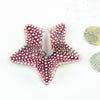 Dark Pink Starfish Ring Holder