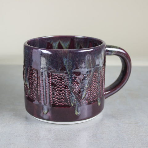 Eggplant Purple Sweater Mug Coffee cup