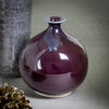 Small Round Purple bud vase Small Round Purple bud vase