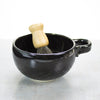 Wet Shaving Mug Black Ceramic Shave Cup Handmade Pottery BlueRoomPottery Wet Shaving Mug Black Ceramic Shave Cup Handmade Pottery BlueRoomPottery
