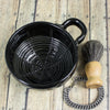 Wet Shaving Mug Black Ceramic Shave Cup Handmade Pottery BlueRoomPottery Wet Shaving Mug Black Ceramic Shave Cup Handmade Pottery BlueRoomPottery