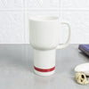 Large Ceramic Travel Mug with Red Heart Large Ceramic Travel Mug with Red Heart