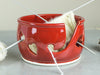 Red Heart Yarn Bowl with lip