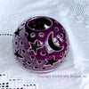 Eggplant Purple Candle holder, THE ORIGINAL Ceramics Star Candileria™ Eggplant Purple Candle holder, THE ORIGINAL Ceramics Star Candileria™