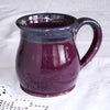Eggplant Purple Coffee mug with beautiful drips Eggplant Purple Coffee mug with beautiful drips