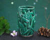 Ceramic Emerald Green Dragonfly Lantern