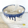 Ceramic Yarn Bowl, Knitting Crochet Portable Traveling Bowl