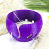 Regular Purple Yarn bowl leaf Knitting Bowl 3D printed eco friendly plastic