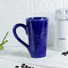Tall and Sleek Blue Coffee Mug