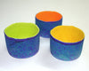 Set of 3 Ceramic Votive candle holders