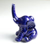 Elephant ring holder Lucky Elephant Cobalt Blue jewelry Ceramic Ring Holder