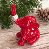 Red Elephant ring holder, jewelry Ring Holders handmade ceramic pottery