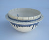 Earring Bowl with blue drip highlights