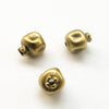 Greek Pomegranate Bead, Antique Bronze, Good Luck fertility charm