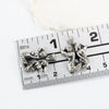 Mermaid Greek Mykonos Casting, Antique Silver Happy Mermaids with Intertwined Tails Pendant