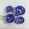 Ceramic Bowl Cobalt Blue Measuring Cup Set Four Nesting Prep Bowls