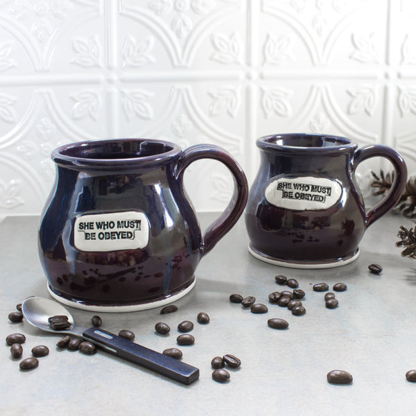 Purple Pansies Coffee Mug – bariellenpotter