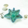 Emerald Green Starfish Ring Holder