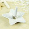 White Starfish Ring Holder