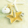 Yellow Starfish Ring Holder