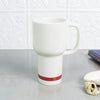 Large Ceramic Travel Mug with Red Heart