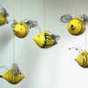 Buzz... buzz... buzz Bee, hanging ornament sculpture