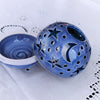 Something blue, candle holder Ceramic Star, Romantic wedding favor, THE ORIGINAL Star Candileria™