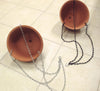 Large White Ceramic Hanging Planter, flower pot