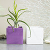 Mini Planter Cube Ceramic vase, square geometric plant pot